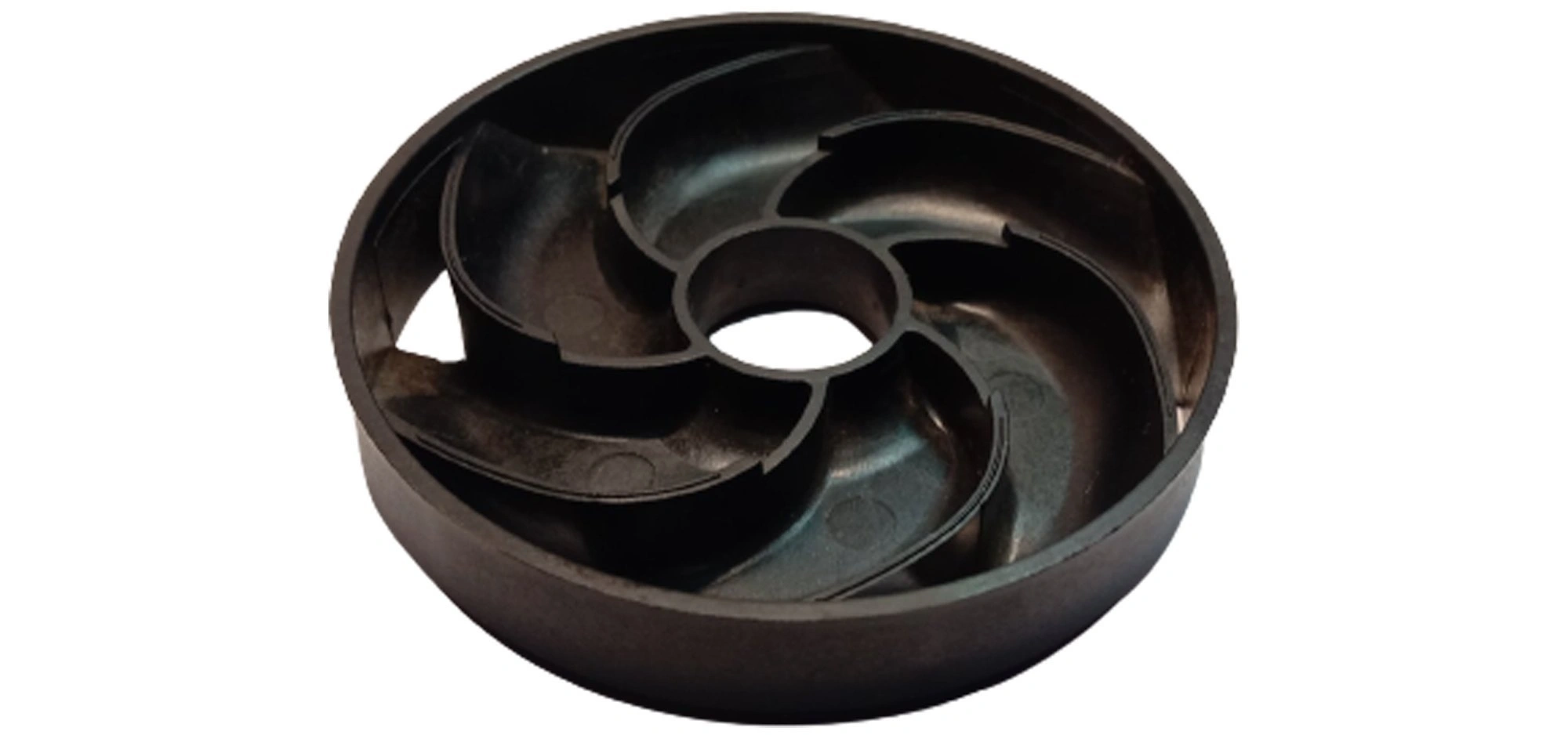 Plastic impeller mould