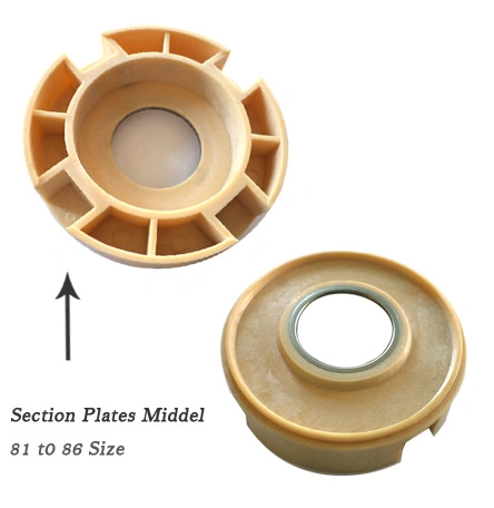 Submersible pump suction plate
